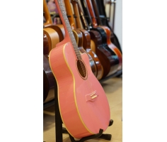 Đàn guitar acoustic màu hồng