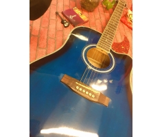 Đàn Guitar AC150 màu xanh